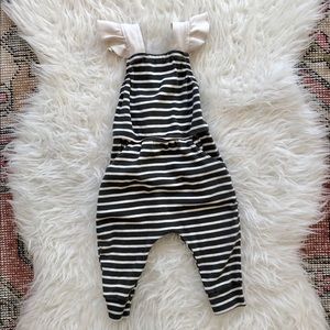 Everly B. Striped Romper